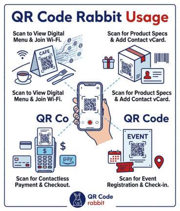 QR Code Rabbit Usage QR Code Rabbit Usage